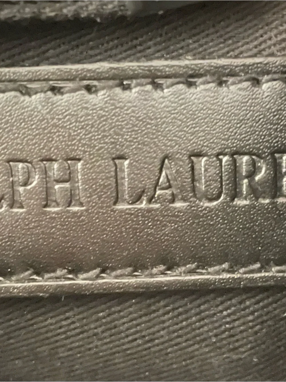 Ralph Lauren Black and White Houndstooth Crossbody